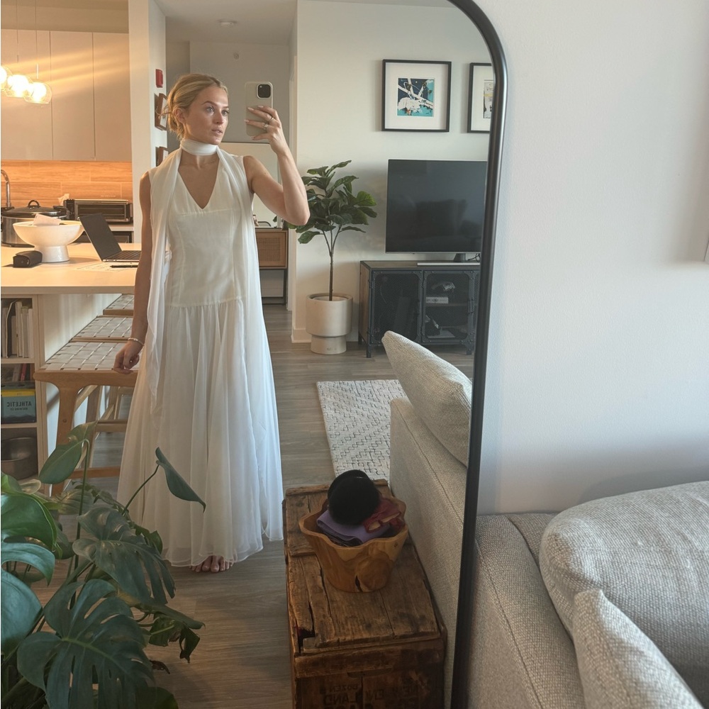 Drop waist bridal vintage gown